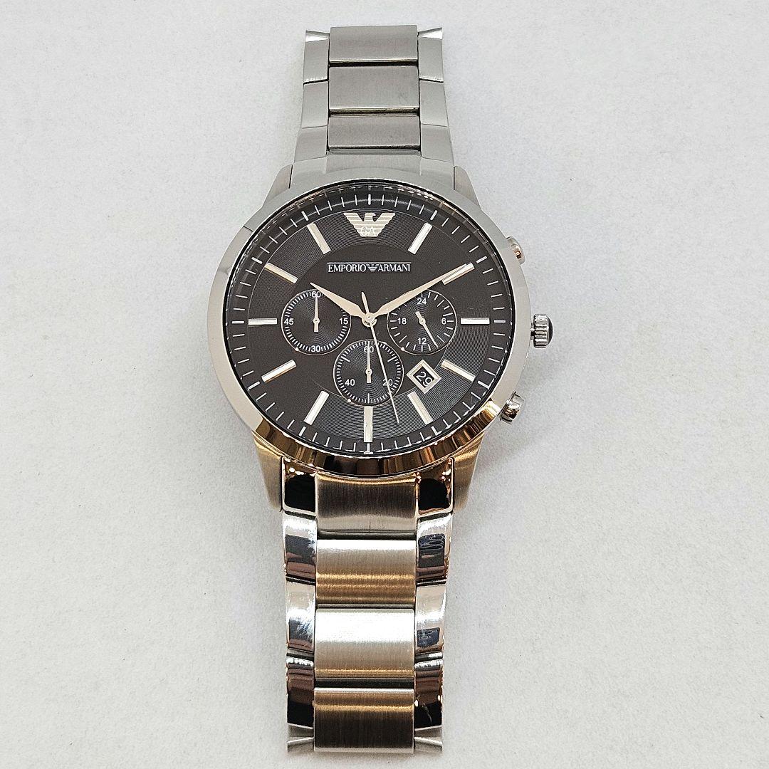 エンポリオ アルマーニ ARMANI クロノグラフ 腕時計　AR-2460