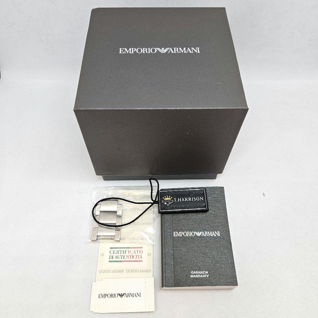 エンポリオ アルマーニ ARMANI クロノグラフ 腕時計　AR-2460