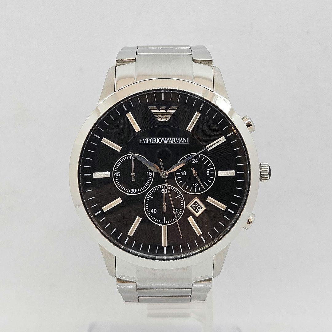 エンポリオ アルマーニ ARMANI クロノグラフ 腕時計　AR-2460