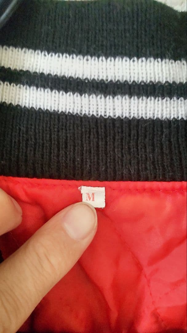 ヴィンテージ　70ｓ　スカジャン 　ykkジッパー　A面のみ