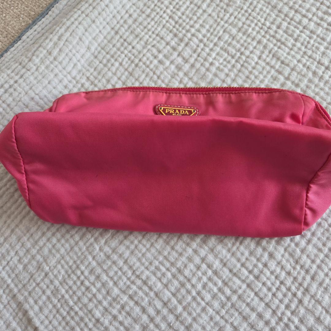 PRADA ピンク ポーチ