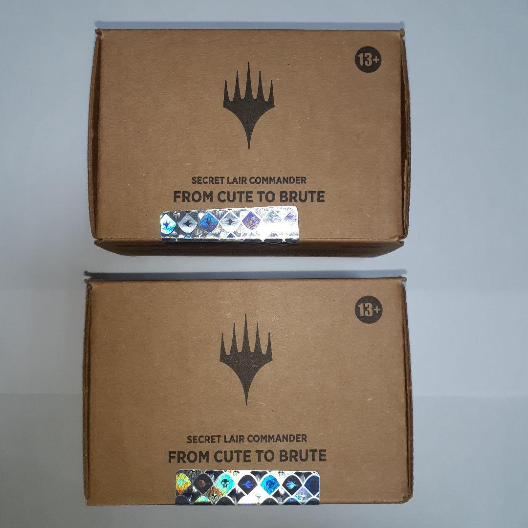 SECRET LAIR:FROM CUTE TO BRUTE 未開封　2個セット