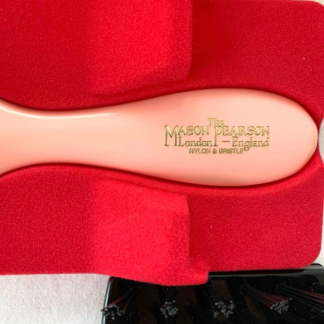 Mason Pearson ヘアブラシ ハンディミックス　くし　ピンク