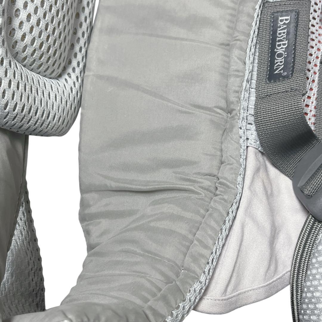 【極美品】ベビービョルン 抱っこ紐 ハーモニー エアリーメッシュ シルバー