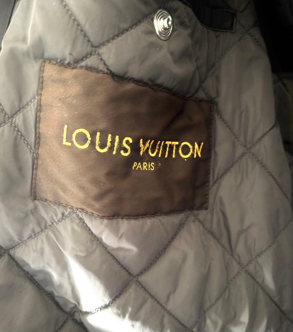 Louis Vuitton ルイヴィトン　ネイビー ロングコート