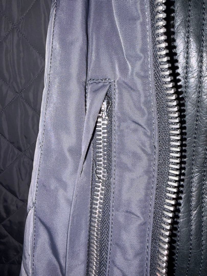 Louis Vuitton ルイヴィトン　ネイビー ロングコート