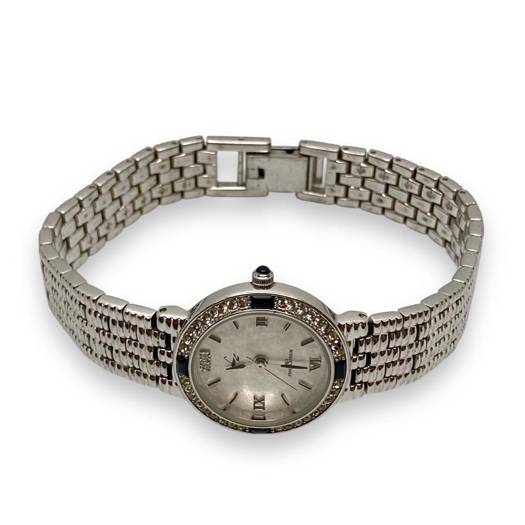 Ⴤ1327ꕤ美品 LZ リズ 腕時計 レディース 天然 ダイヤモンド プラチナ