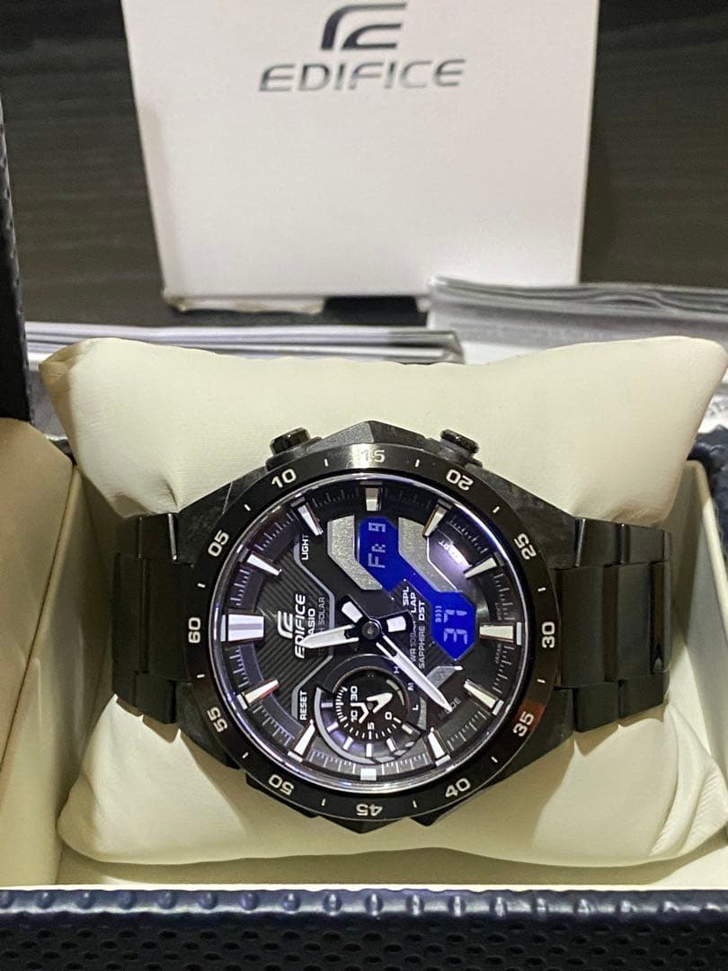 美品 CASIOカシオEDIFICEエディフィス Bluetoothタフソーラー