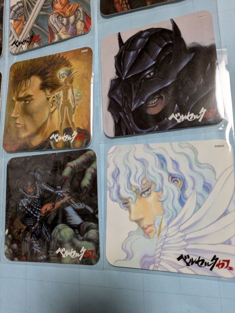 ベルセルク　コラボカフェ　コースター　おまけ　ポストカード