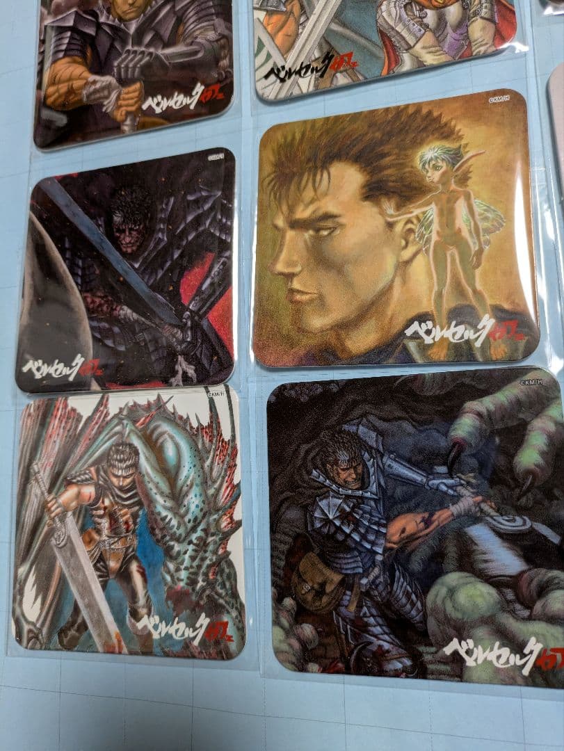 ベルセルク　コラボカフェ　コースター　おまけ　ポストカード