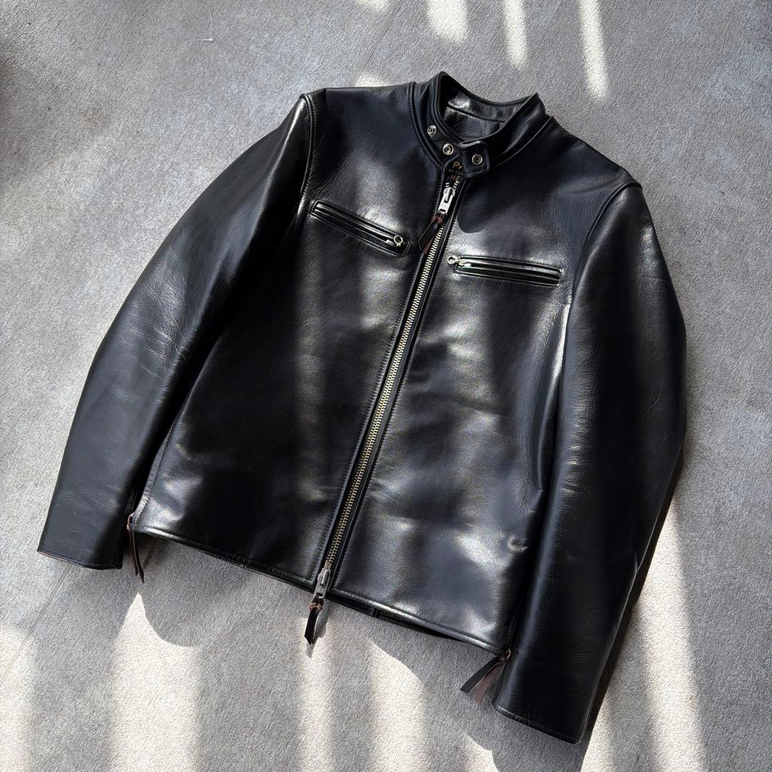 IRON HEARTアイアンハートシングルライダース ホースハイド IHJ-35