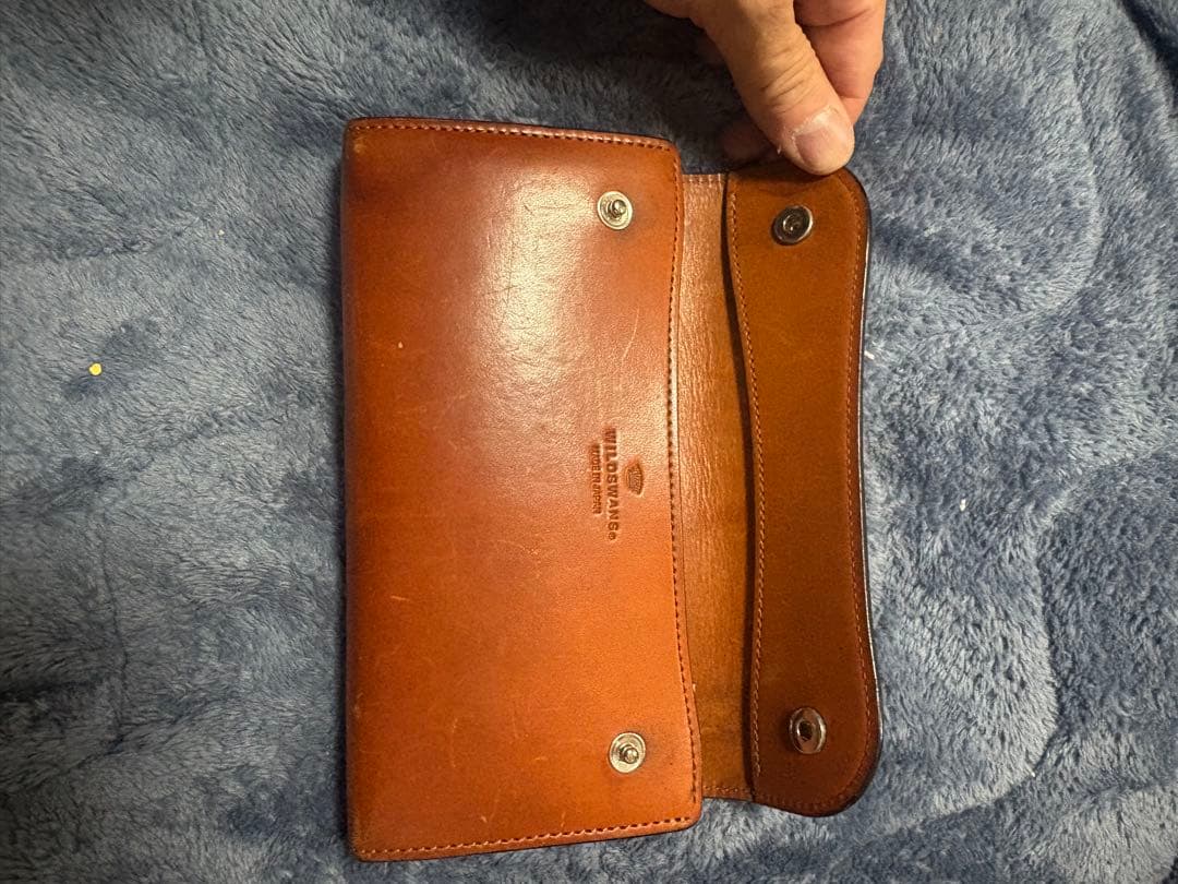 【美品】WILDSWANS WAVE ブルグレインブライドル ロンドンカラー