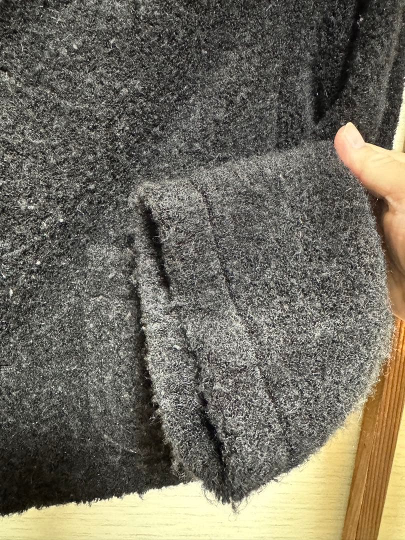 tricot COMME des GARÇONS S 黒ジャケット