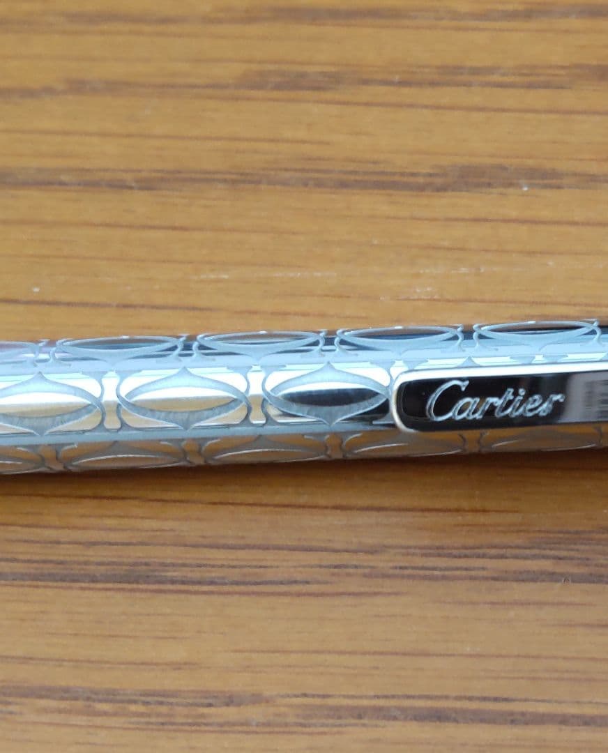 Cartier シルバー ボールペン カルティエ サントス C ドゥ