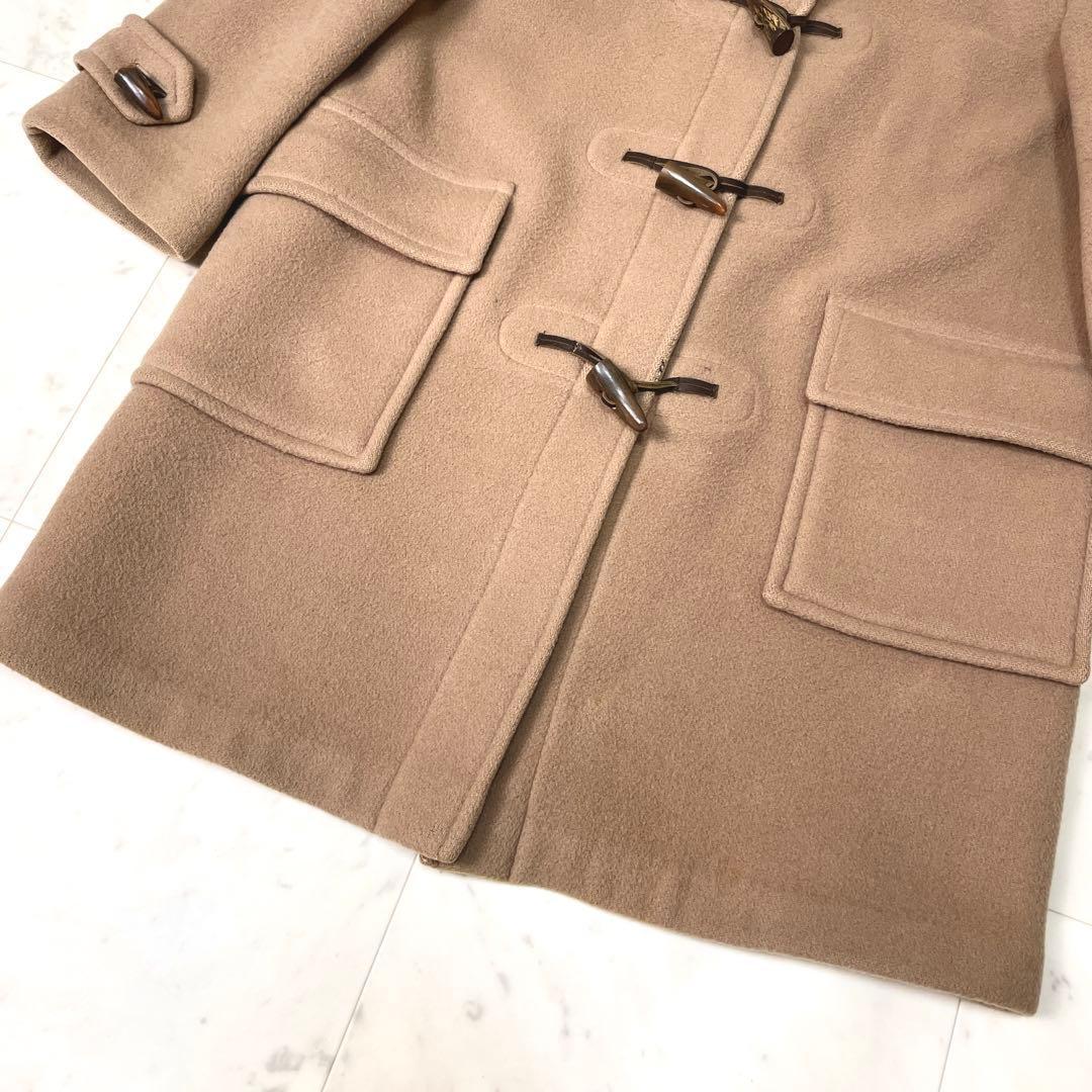 専用【美品】バーバリーズ ダッフルコート ノバチェック ウール キャメル XL