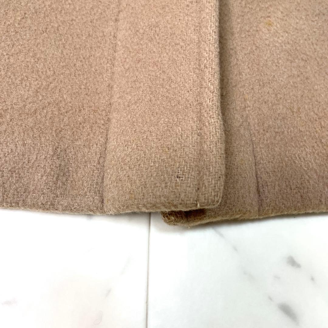 専用【美品】バーバリーズ ダッフルコート ノバチェック ウール キャメル XL