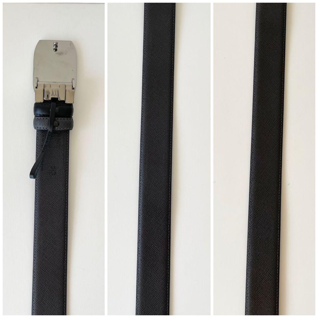 【新品・箱付き】dunhill メンズ ベルト リバーシブル 長さ調整可能