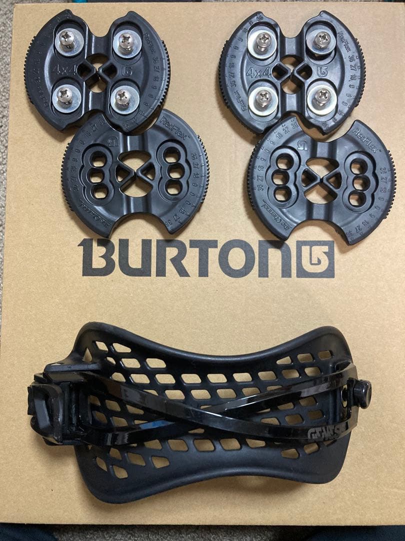 Burton スノーボード ビンディング 青/黒
