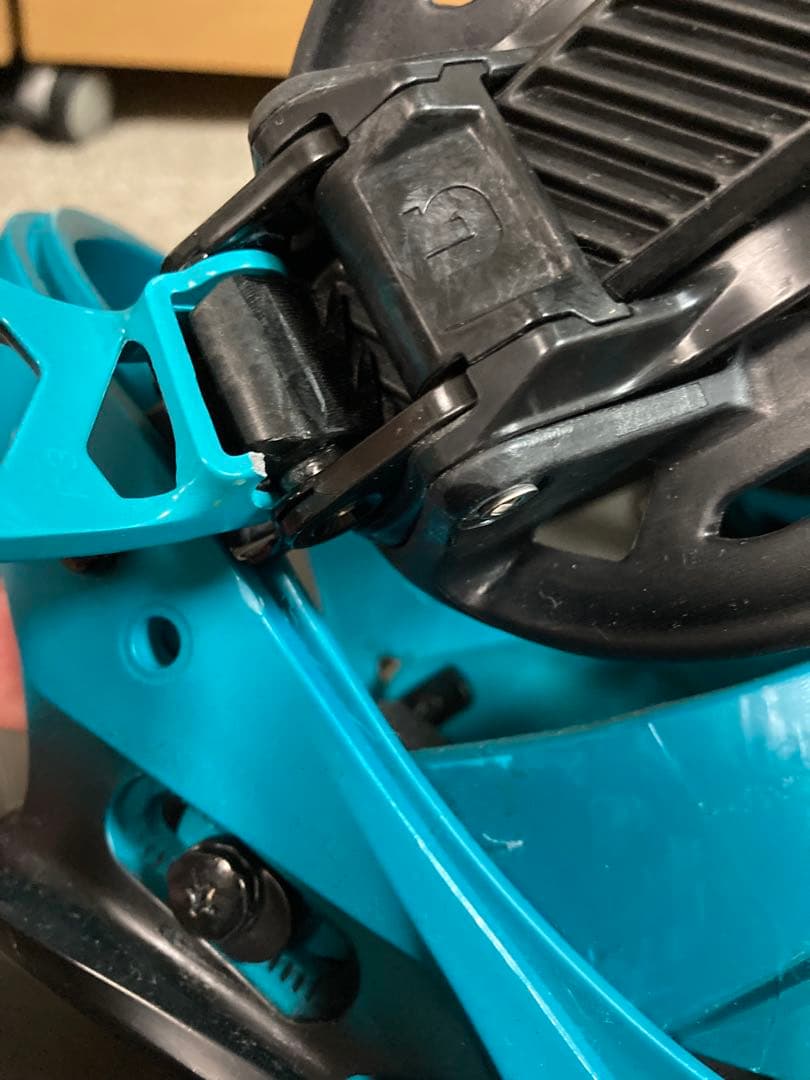 Burton スノーボード ビンディング 青/黒