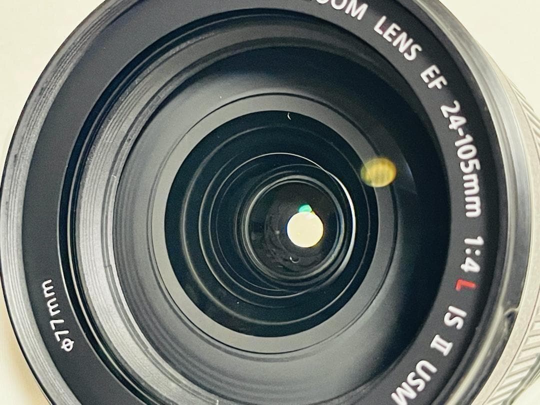美品 Canon EF24-105mm F4L IS II レンズフィルター付き