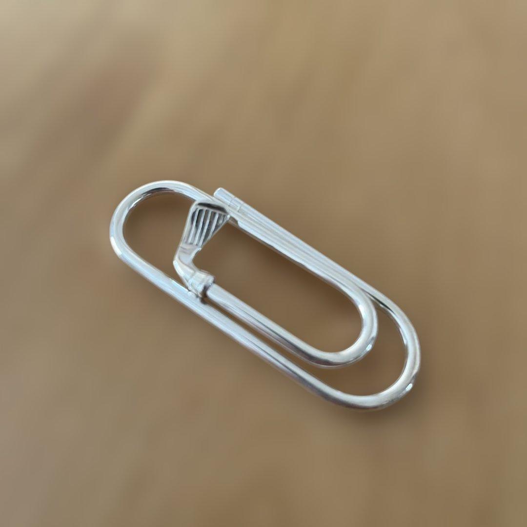 値下げ↓↓USED⭐︎Tiffany & Co. シルバーマネークリップ①