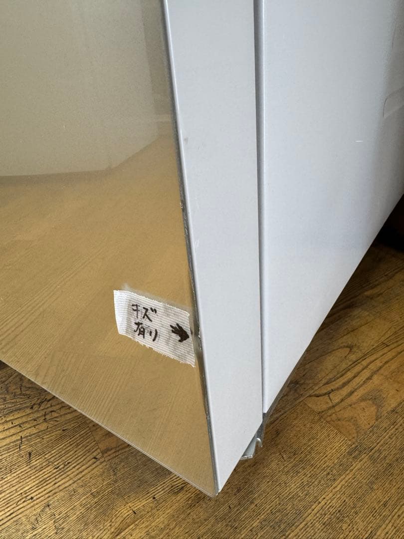 F028 TWINBIRD ２ドア　冷蔵庫　ガラスドア　右開き　2021年製