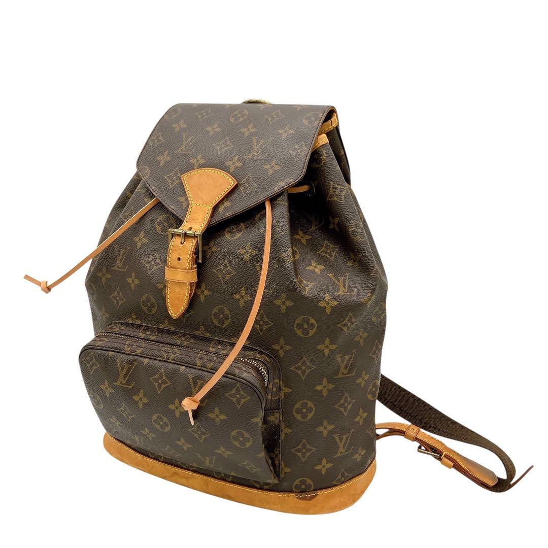 【LOUIS VUITTON】モンスリGM モノグラム　リュック　バックパック.