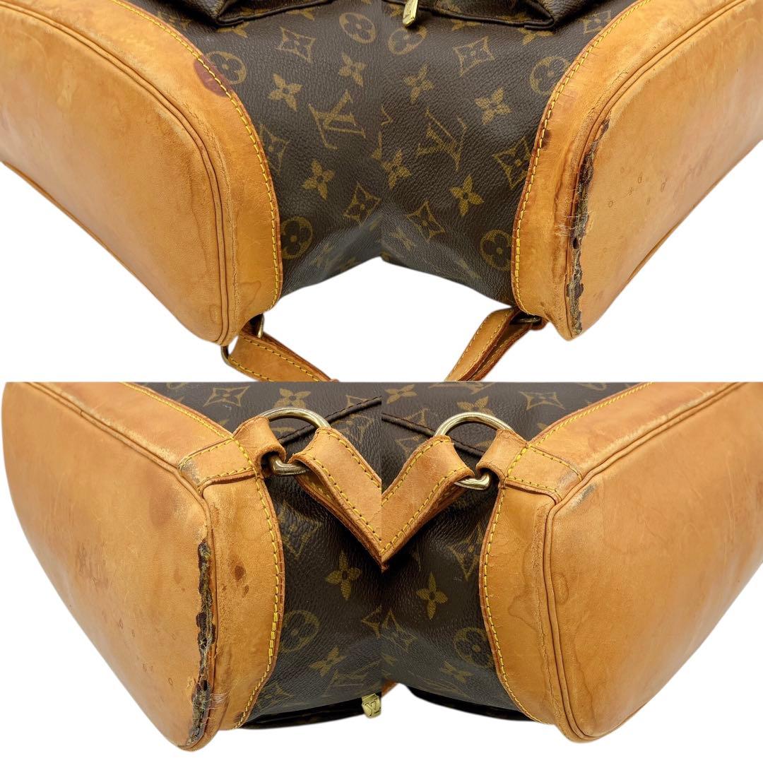 【LOUIS VUITTON】モンスリGM モノグラム　リュック　バックパック.