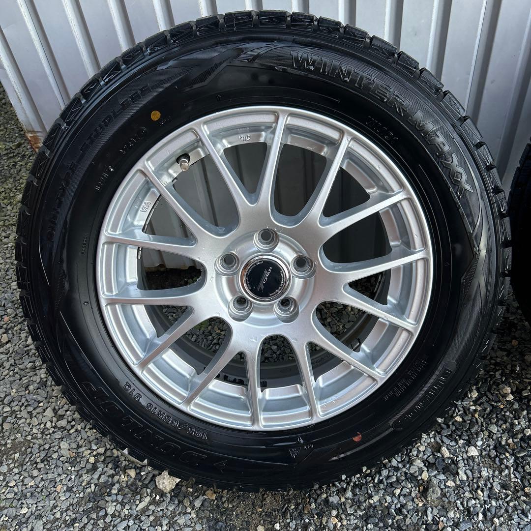DUNLOP WINTERMAXスタッドレスタイヤ ブリジストンアルミホイール①