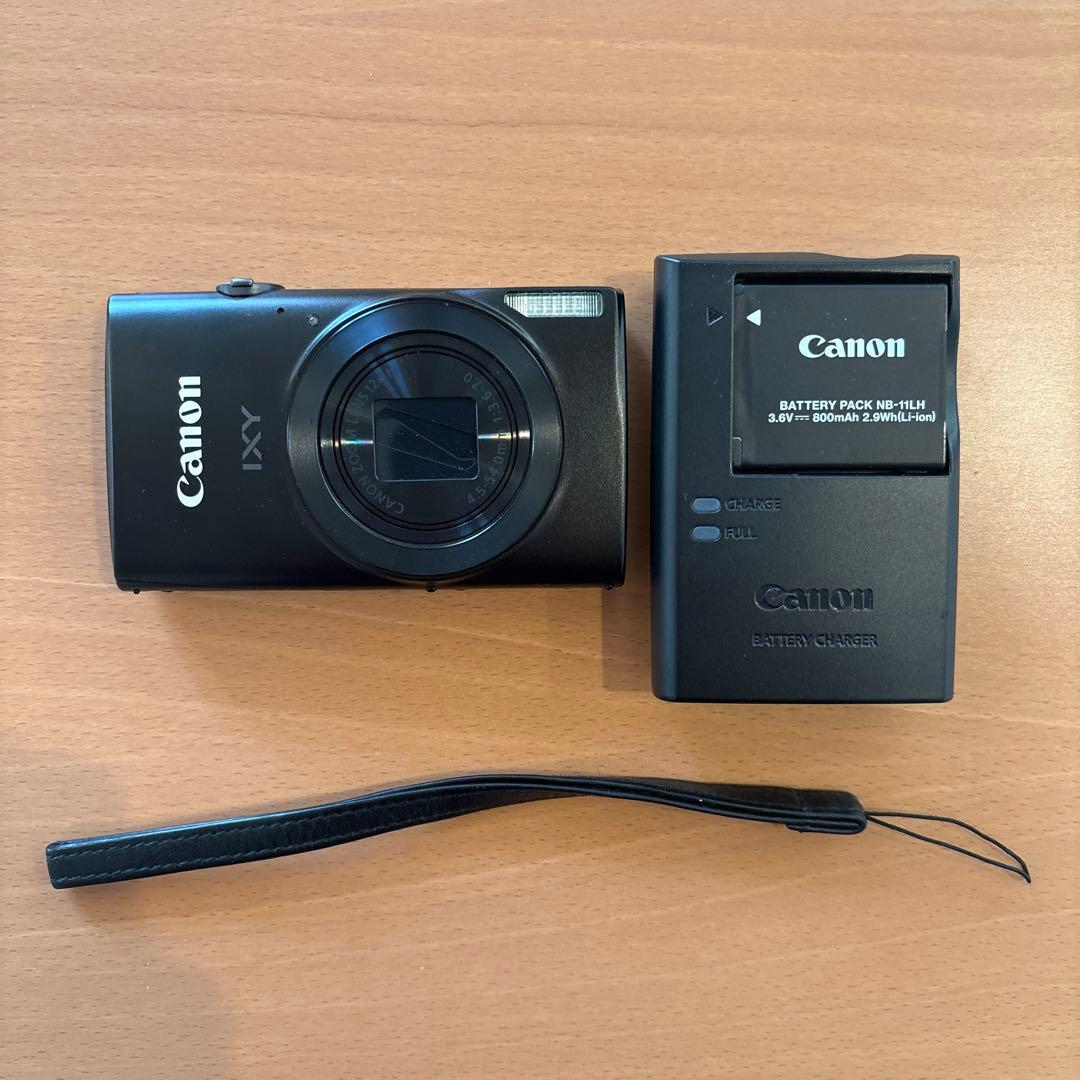 Canon IXY 170 コンパクトデジタルカメラ 本体　ブラック