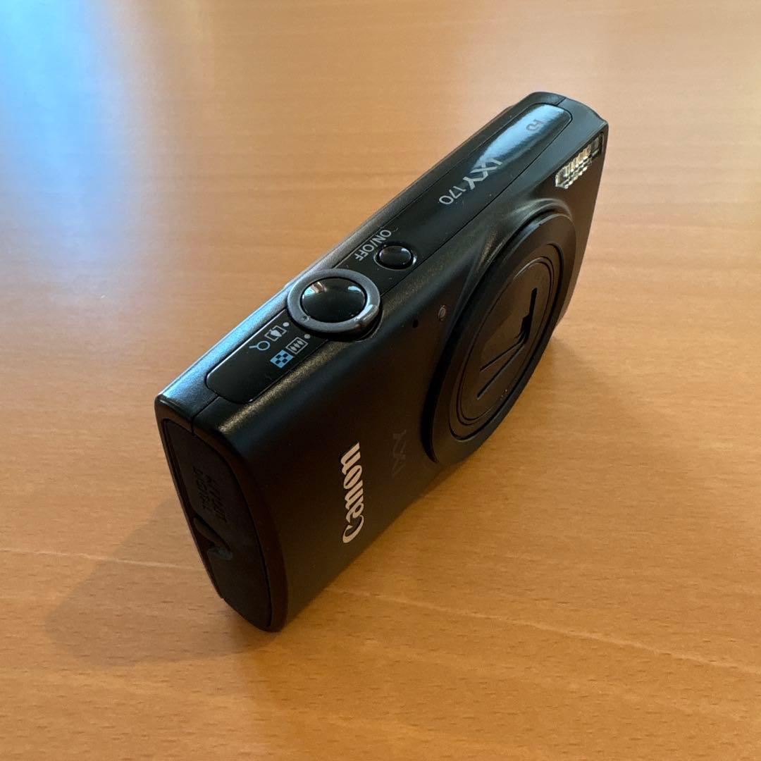 Canon IXY 170 コンパクトデジタルカメラ 本体　ブラック