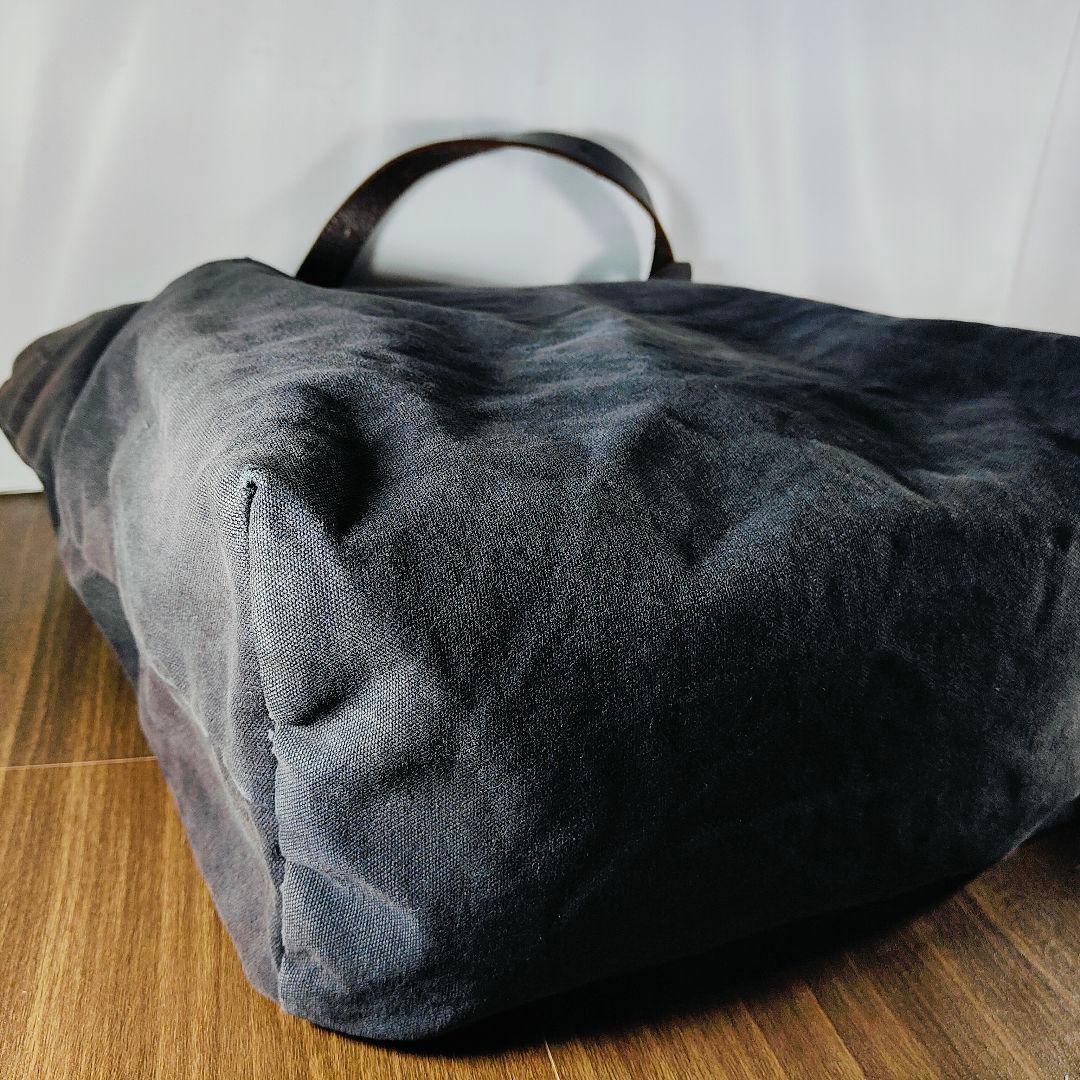 【USA製ヴィンテージ】DULUTH PACK　極厚キャンバス×極厚艶本革トート