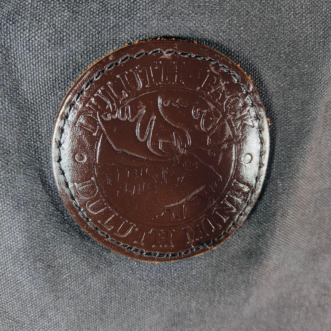 【USA製ヴィンテージ】DULUTH PACK　極厚キャンバス×極厚艶本革トート