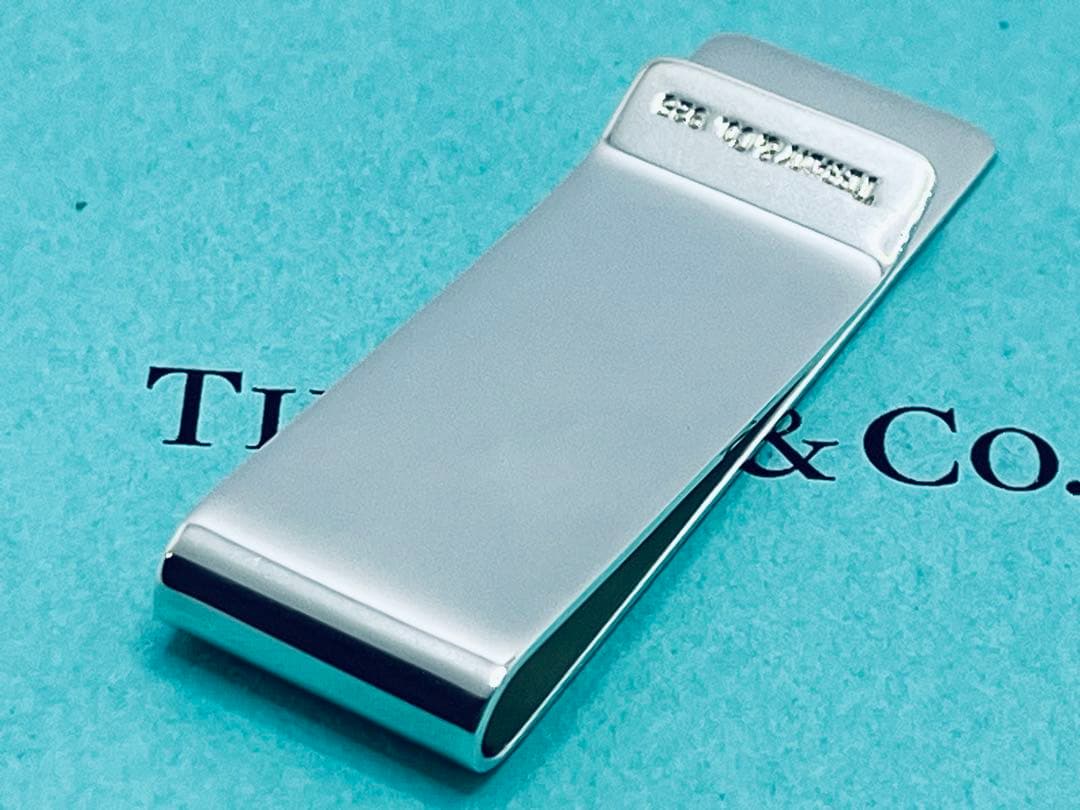 h638 希少　ティファニー　マネークリップ　2009 シルバー　925