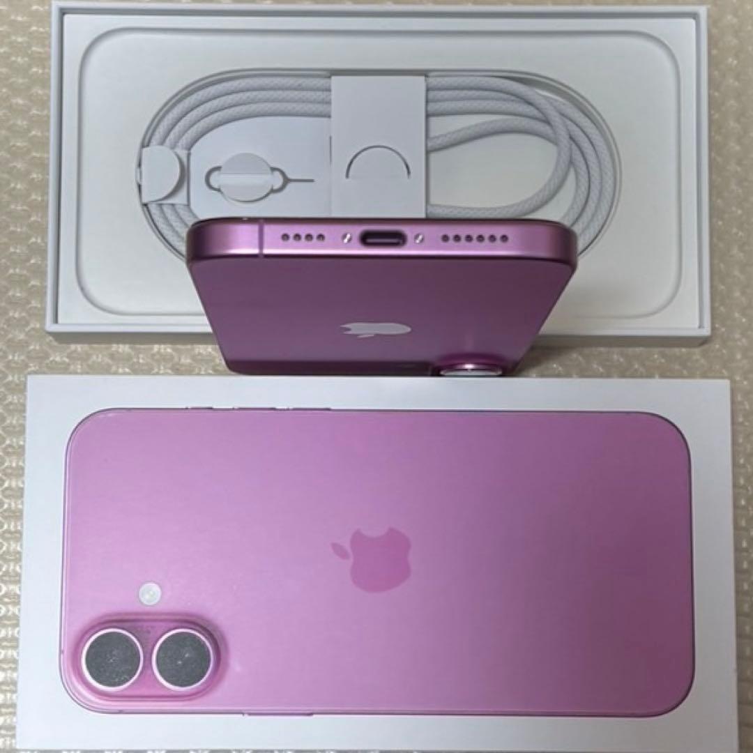 バッテリー容量100% iPhone16Plus 128GB SIMフリー本体