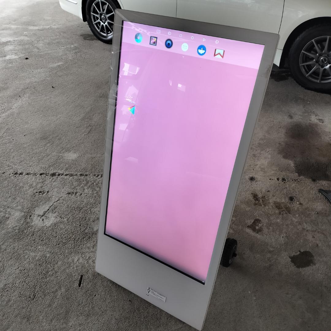 工人舎 デジタルサイネージ 43WH1Android搭載 訳アリ