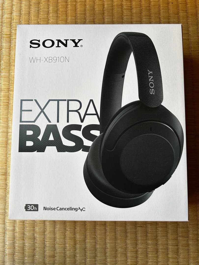 【新品未使用】SONYソニー WH-XB910N ブラック ワイヤレスヘッドホン