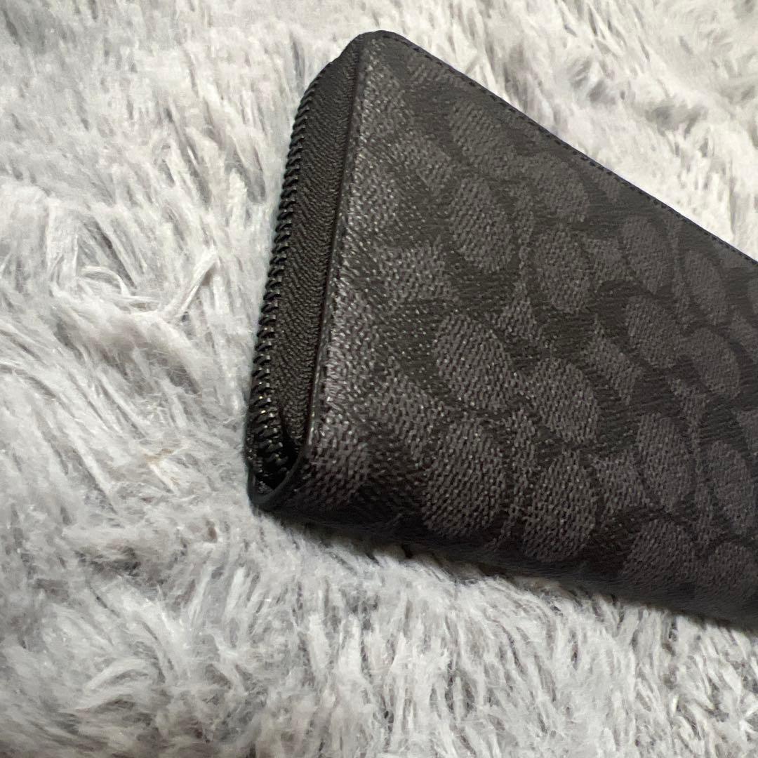 コーチ　COACH 長財布　財布　シグネチャー　メンズ　CY405 新品未使用品