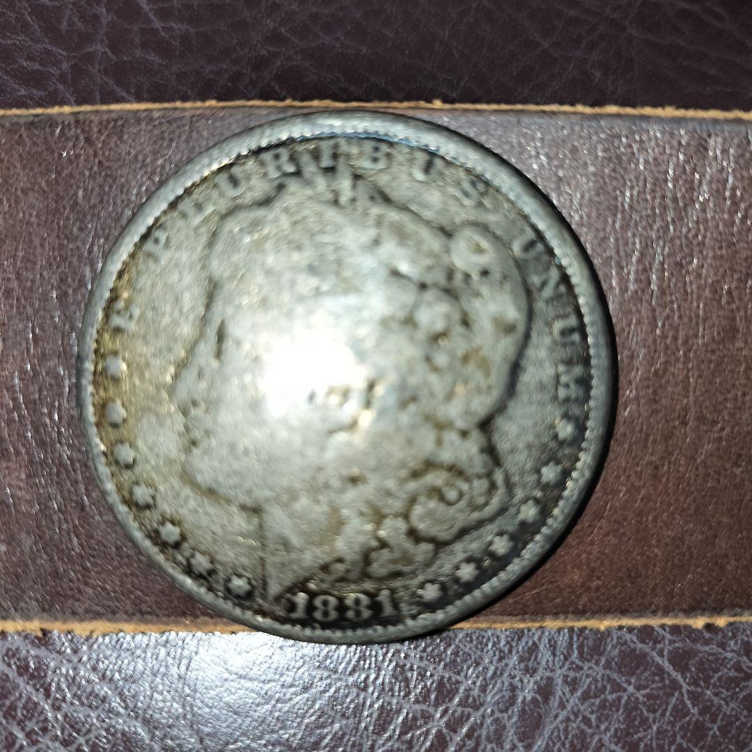 ハーレー ベルト モルガンダラー 6連 コンチョ ヴィンテージ　　レザー