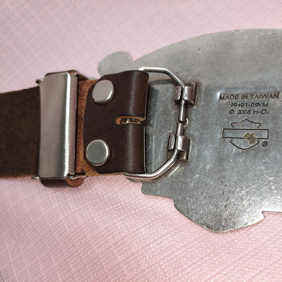 ハーレー ベルト モルガンダラー 6連 コンチョ ヴィンテージ　　レザー