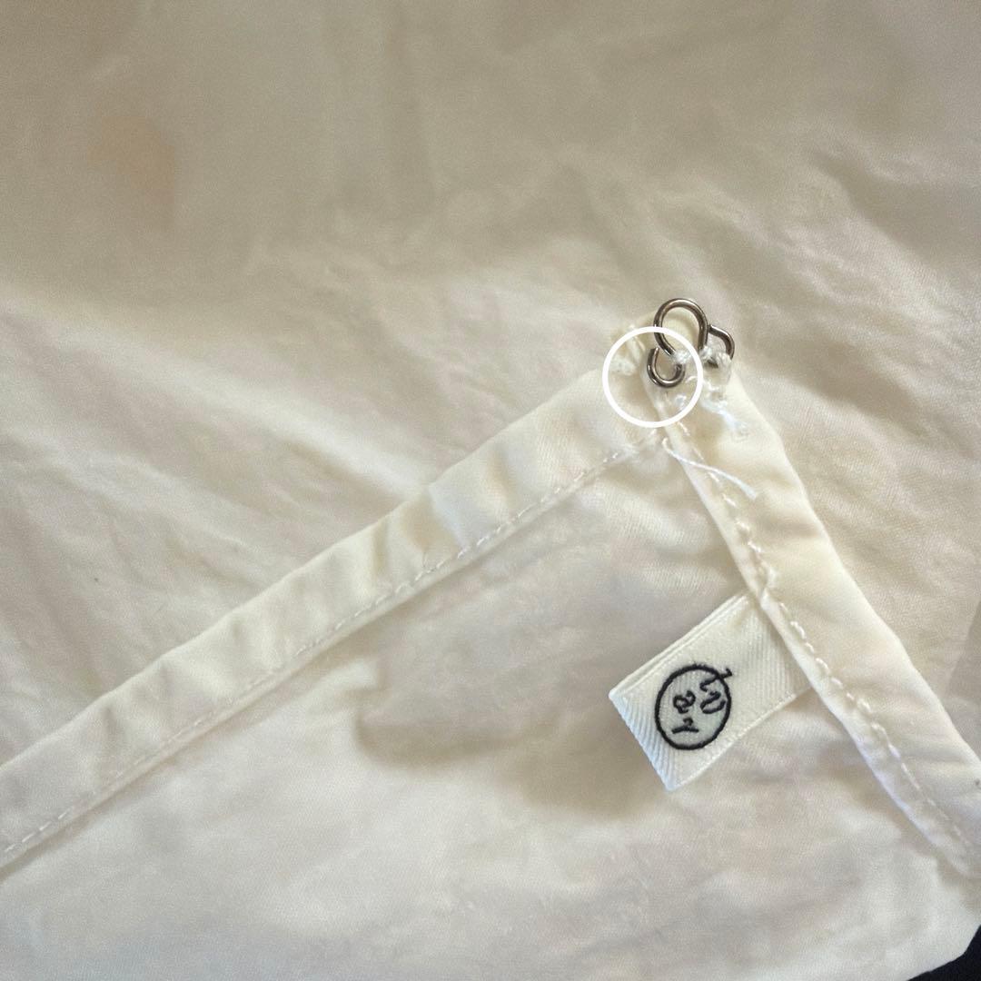 【美品】BEARDSLEY✴︎LIVETART ギャザーカフスシャツ　ホワイト