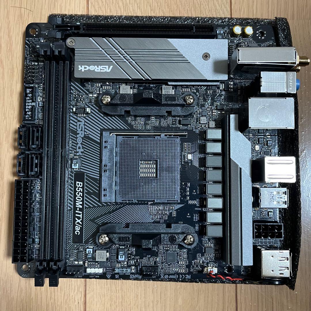 ASRock B550M-ITX/ac マザーボード