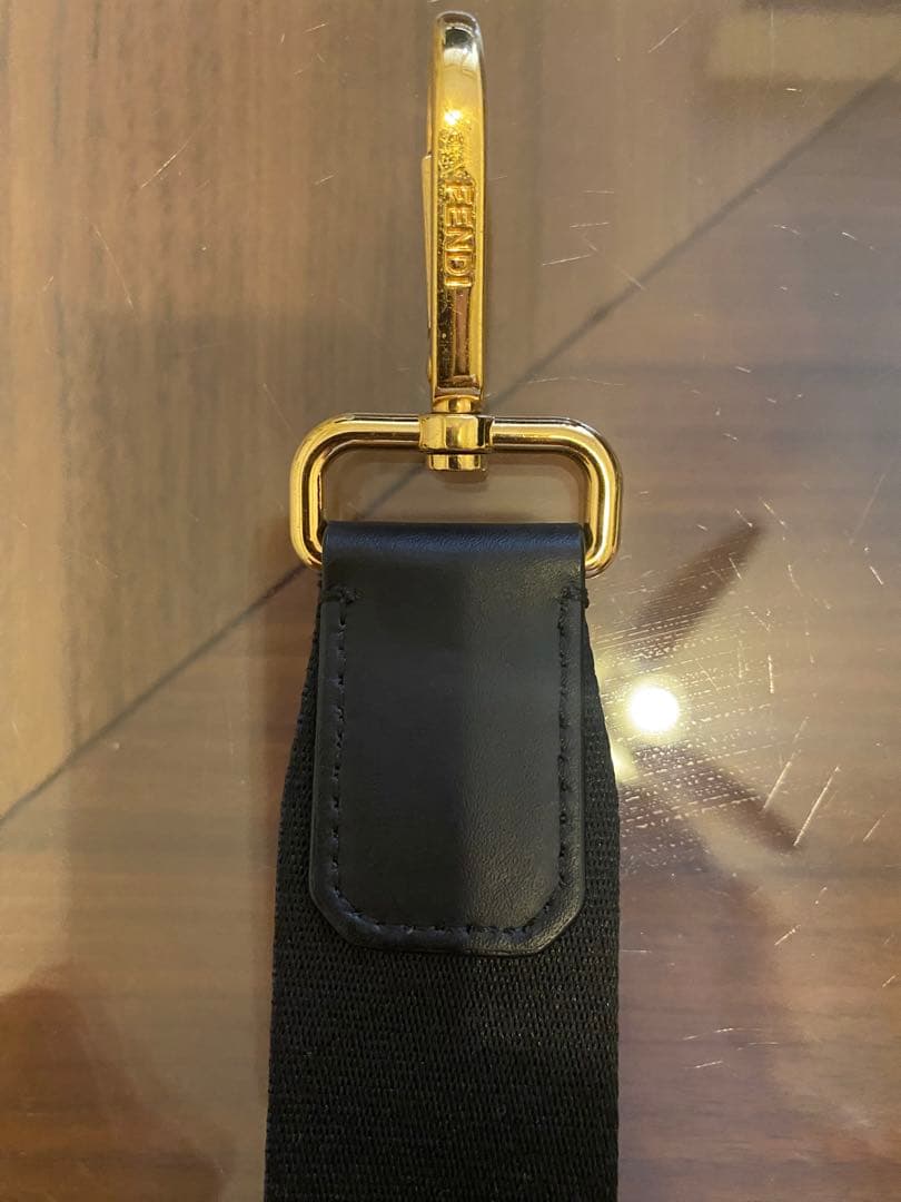 フェンディ バッグ ボディバッグ ベルトバッグ メンズ ブラックナイロン