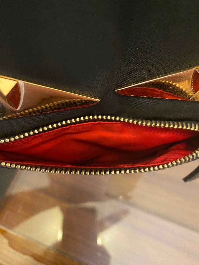 フェンディ バッグ ボディバッグ ベルトバッグ メンズ ブラックナイロン