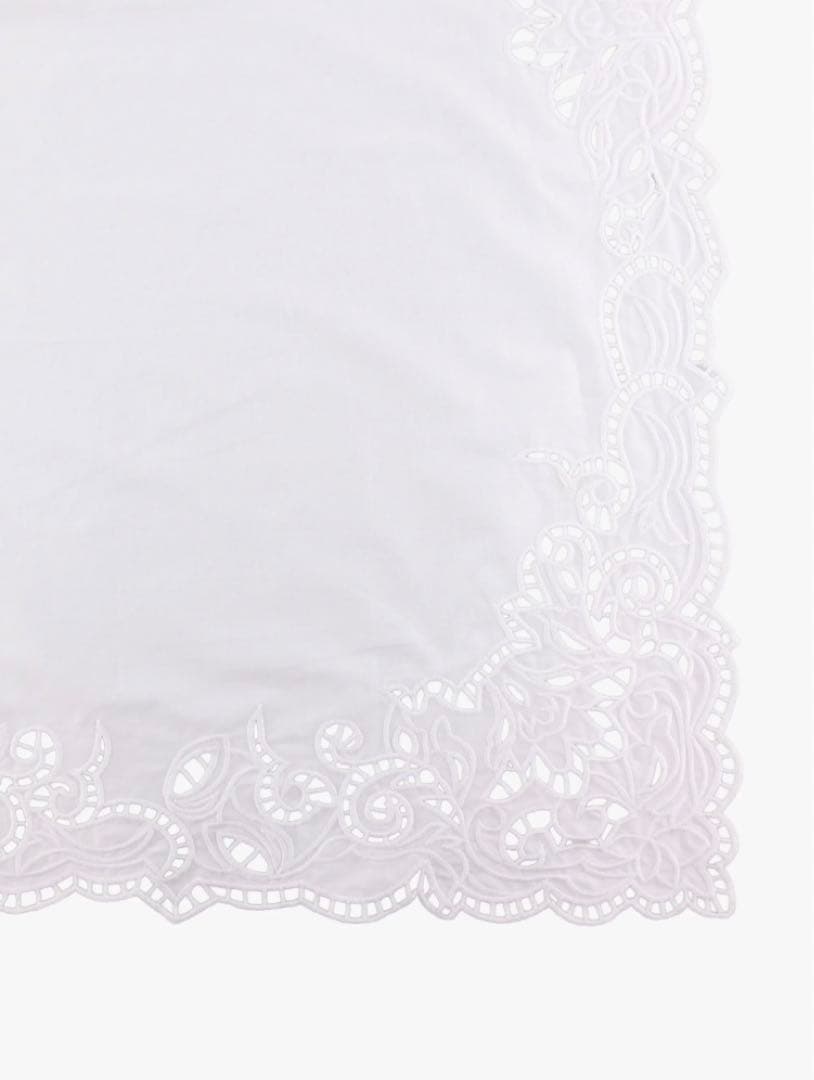 Venica Scallop embroidery scarf 新品未使用