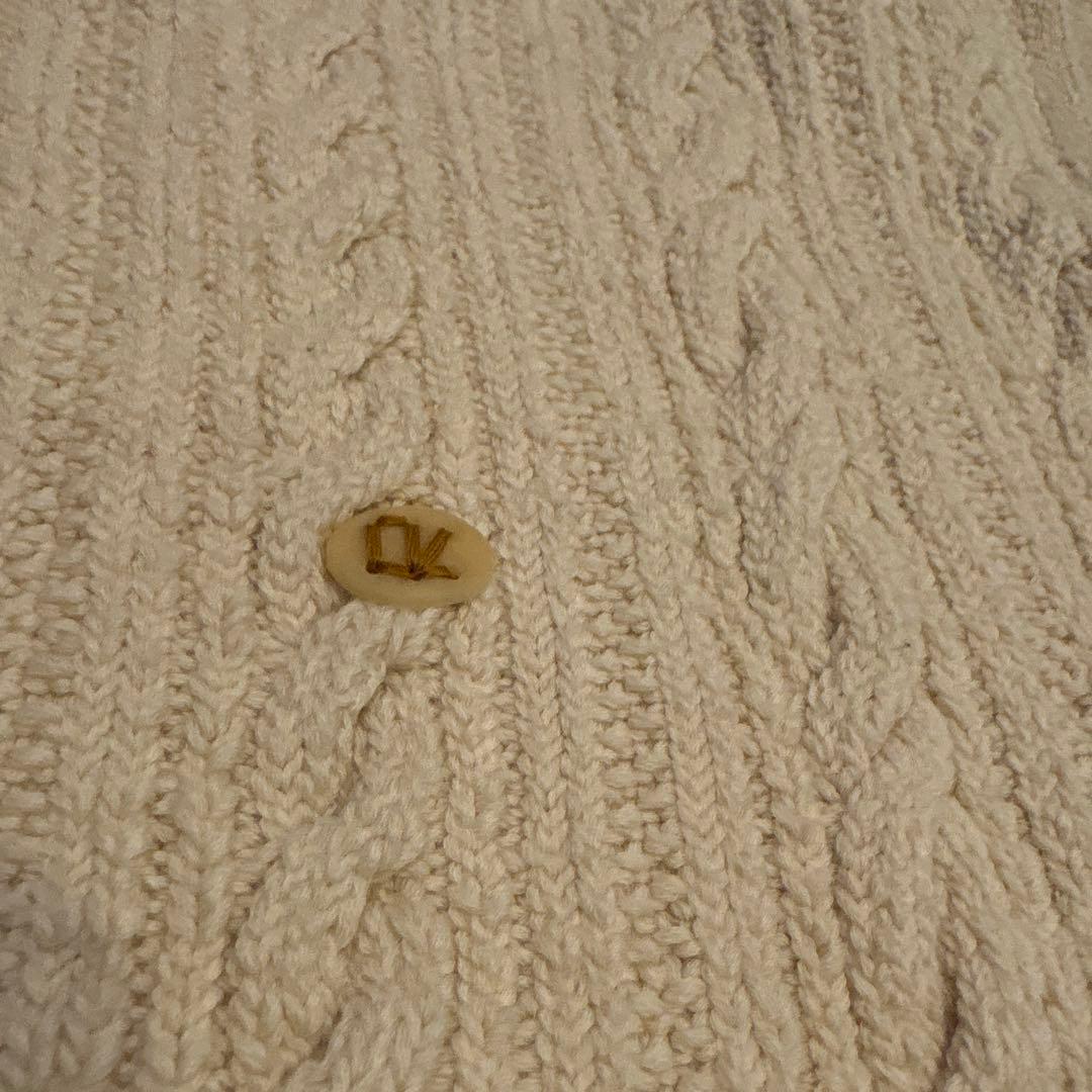 45rニットセーター アイボリー（ユニセックス）2サイズ