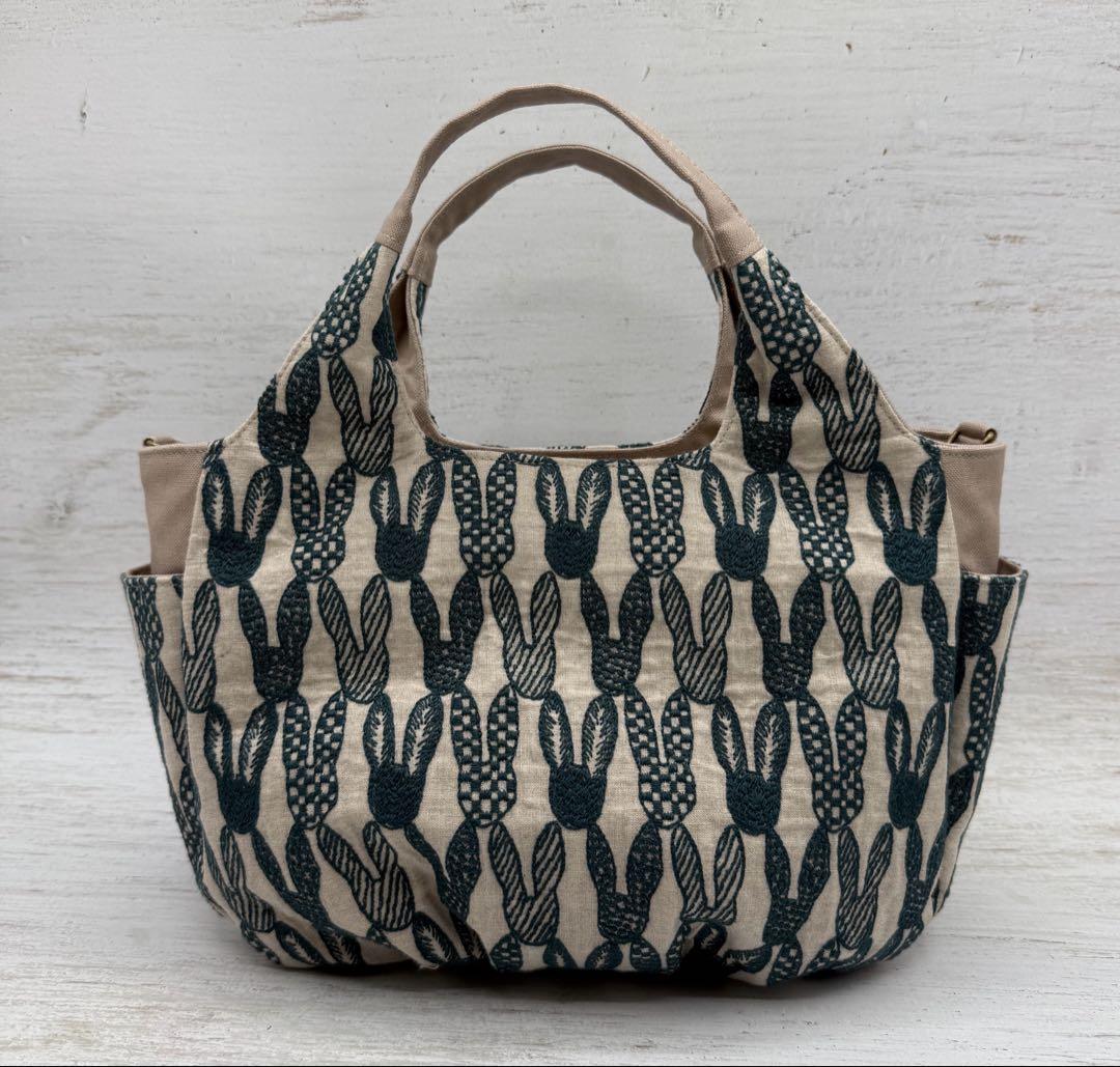 ミナペルホネン ポンピア ハンドメイドバッグ 820Ⓐ