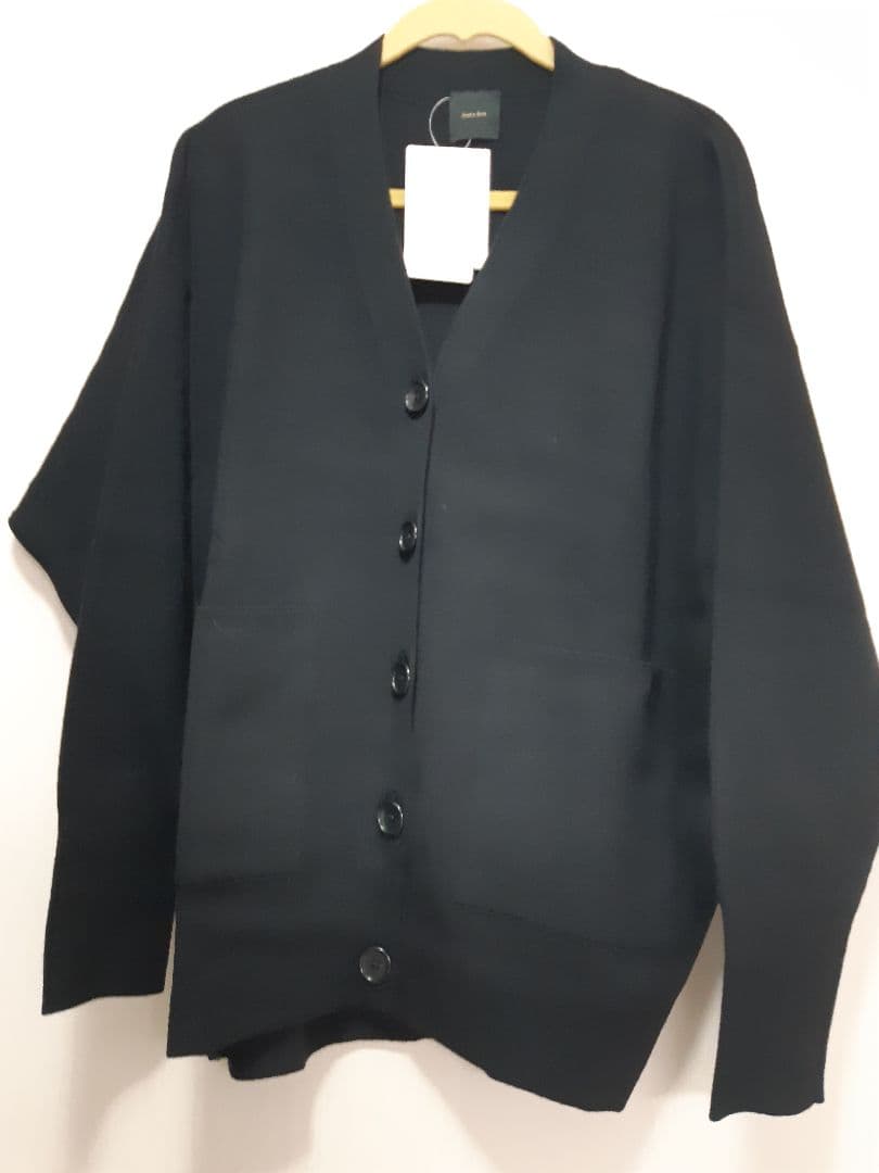 新品　Spick&Span ダブルジャガードビッグカーディガン