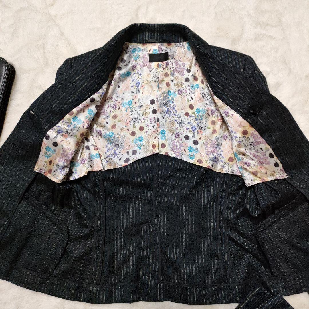 美品✨️ Paul Smith スーツ セットアップ ストライプ 花柄