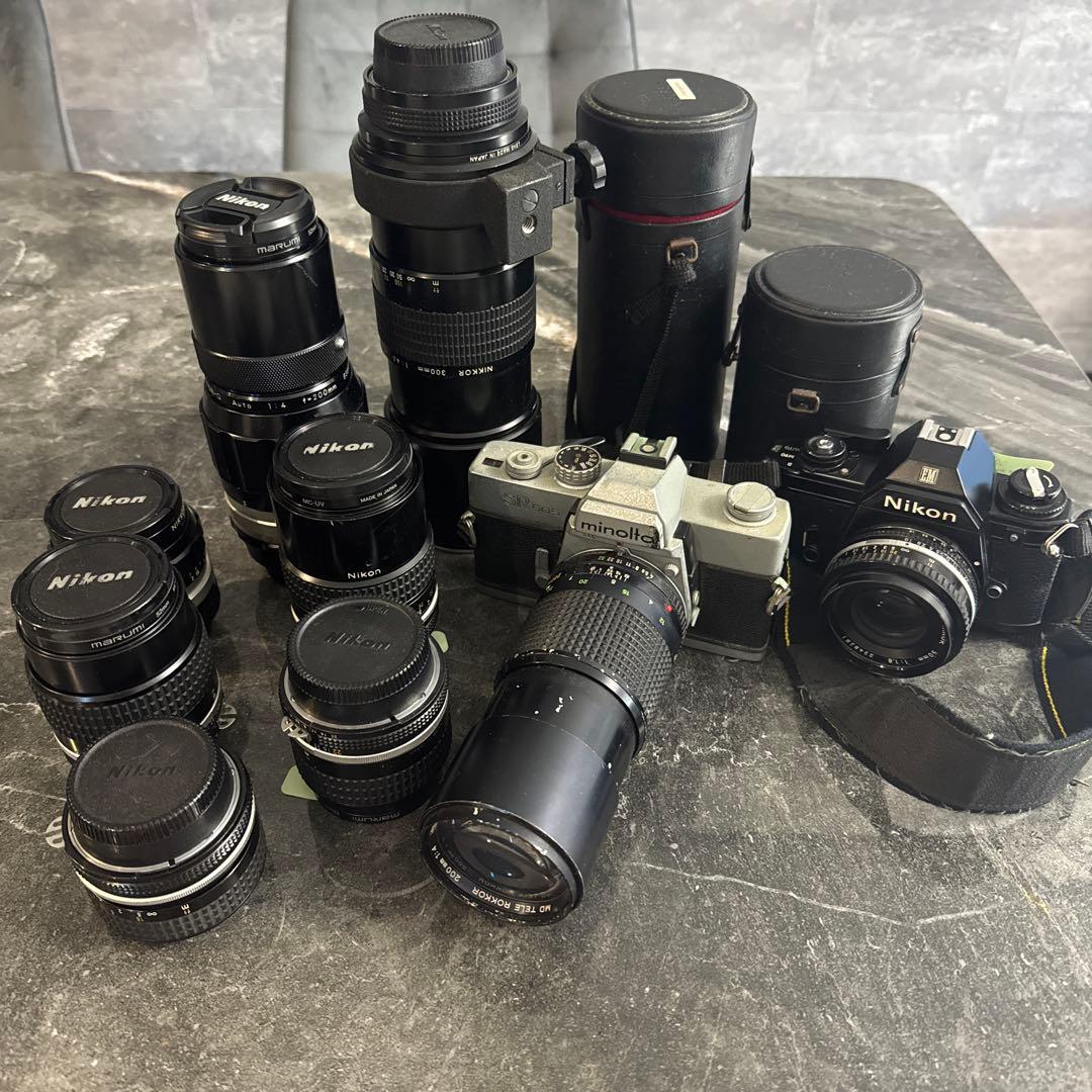 Nikon Minolta カメラレンズセット　値下げしました